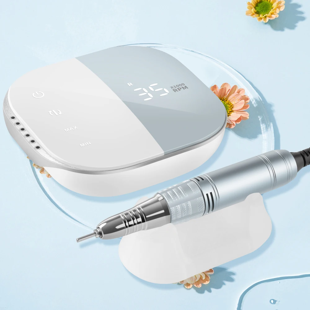 Jimdoa 35000RPM Strong Professional  Nail Electric Drill Model Handpiece Manicure Pedicure Nail Drilling Machine
