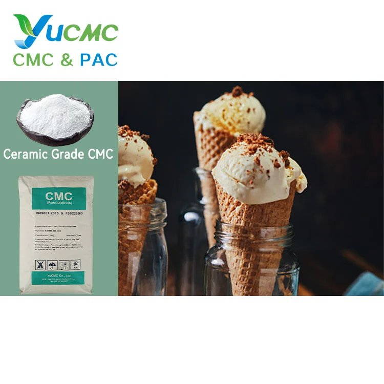 Оптовая продажа, поставщик Yucmc, класс Hv для пищевой добавки, карбоксиметилцеллюлоза натрия Cmc