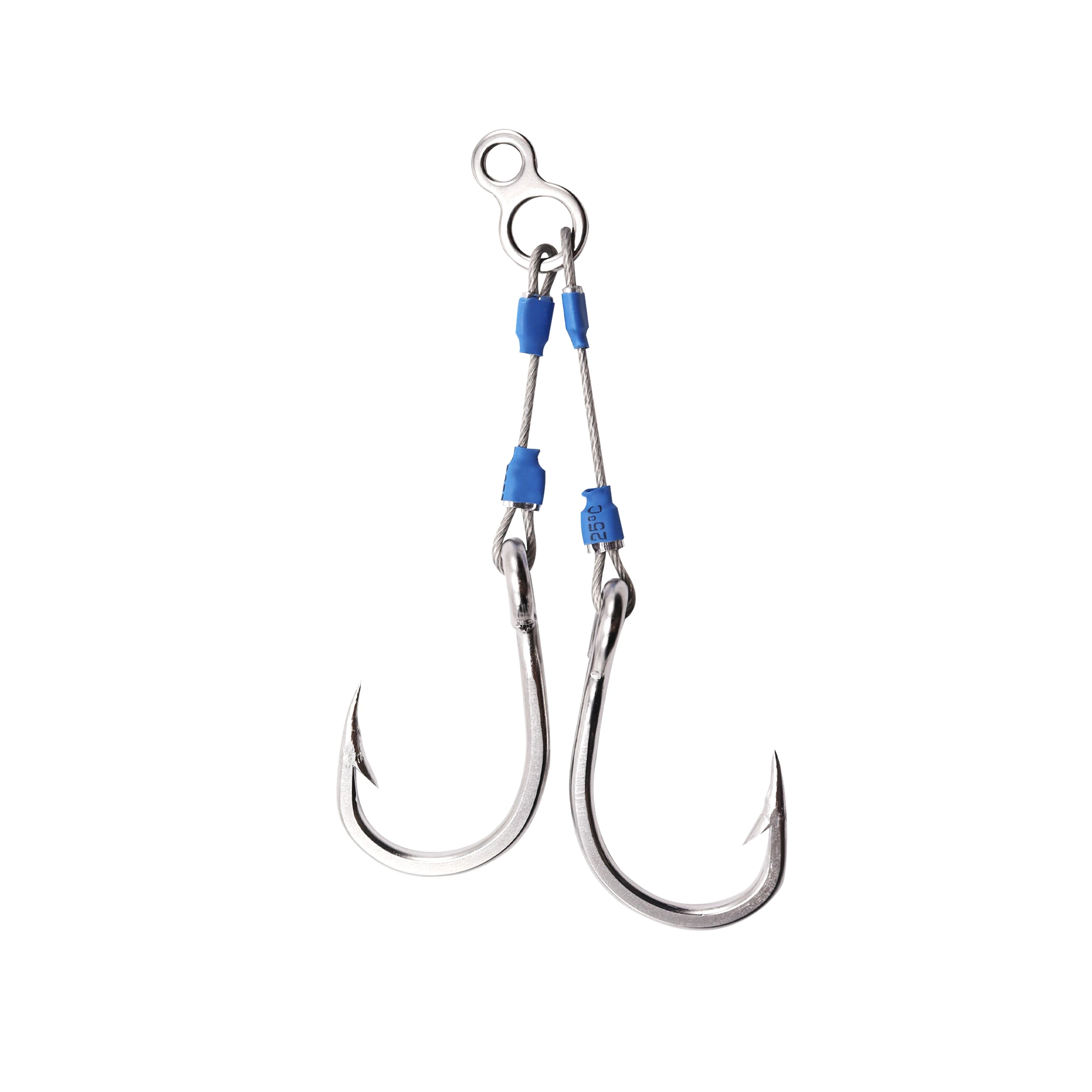 Wholesale High Carbon Steel Stainless Gamakatsu Sea Jigging Double Hooks
