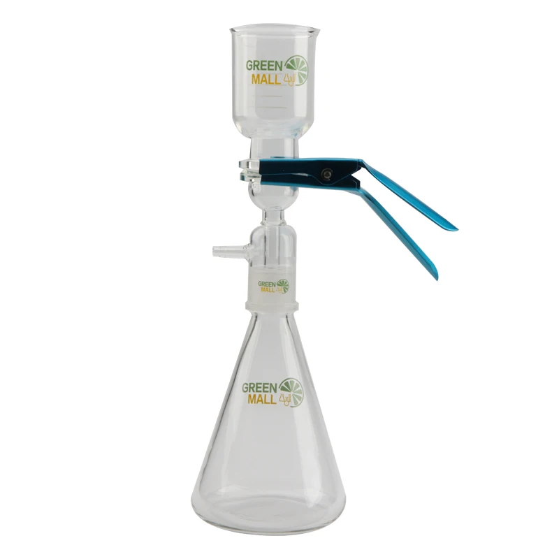 Lab use 1000ml Vacuum filtration system LMP-85 oiless diaphragm vacuum pump Solvent filtration apparatus