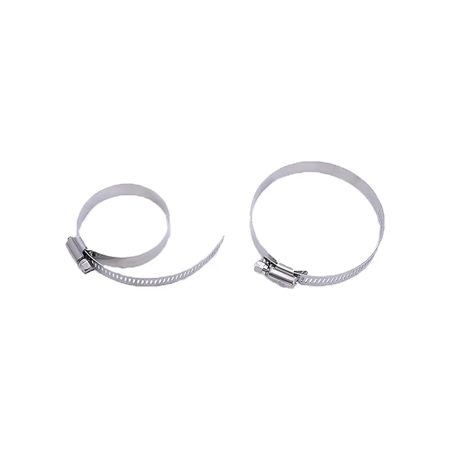 Power Seal Steel Hose Clamp American & German Type W4 Embossed Band Worm Gear Drive Free Samples Included