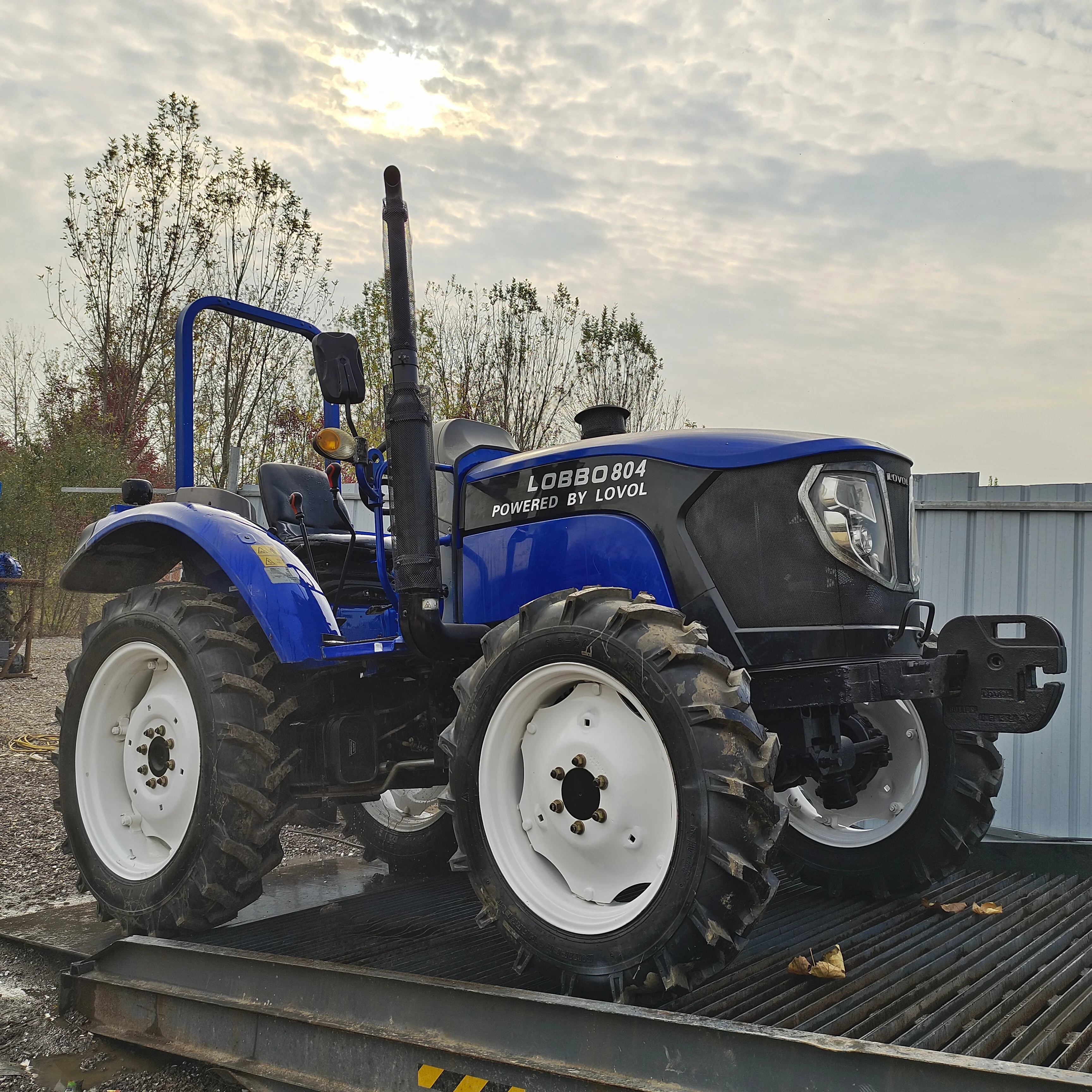 80HP Used Tractor Foton Lovol Agriculture Machinery Second-hand  Tractors