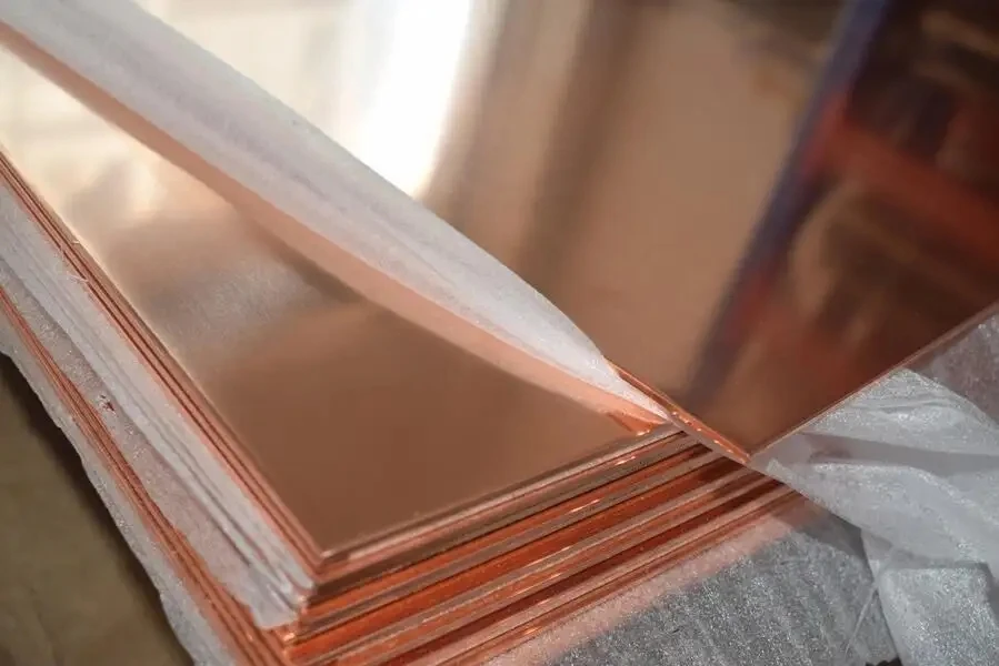 C19200 C19210 C19400 oxygen free Copper Plate