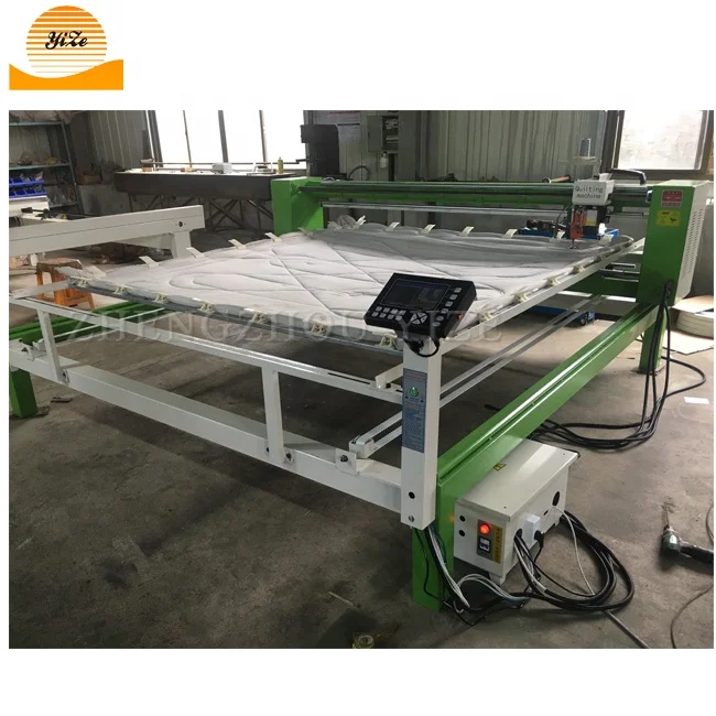  Промышленная компьютеризированная Лоскутная машина longarm matress швейная zhengbu с одной иглой и