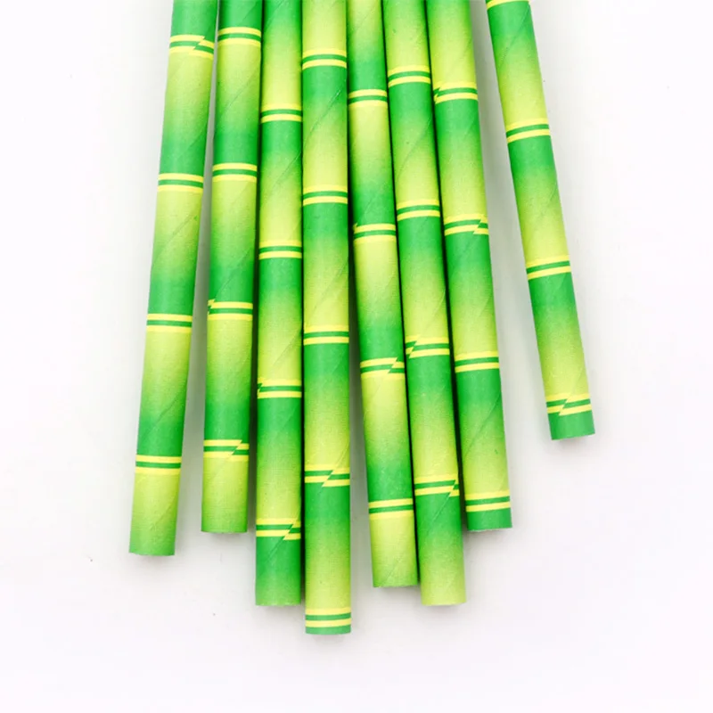 Manufacturers Supply Disposable Handmade Honeycomb Art Flamingo Shaped Paper Straws for Bar Paper Drinking Straw