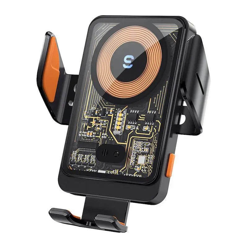 15 Вт Беспроводное зарядное устройство Автомобильный держатель для телефона вентиляционное отверстие подставка iPhone Samsung поддержка мобильного Быстрая зарядка W24-527