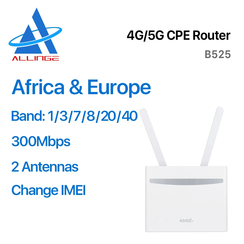  Lyngou LG229 разблокированная Модифицированная 4g внешняя антенна B525 + 4G CPE Wi-Fi роутер со слотом для