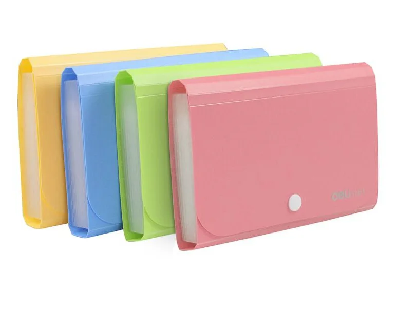 
Manu Facturers Supply Color Plastic Office Multi -Page Folder A4 Storage Folder 