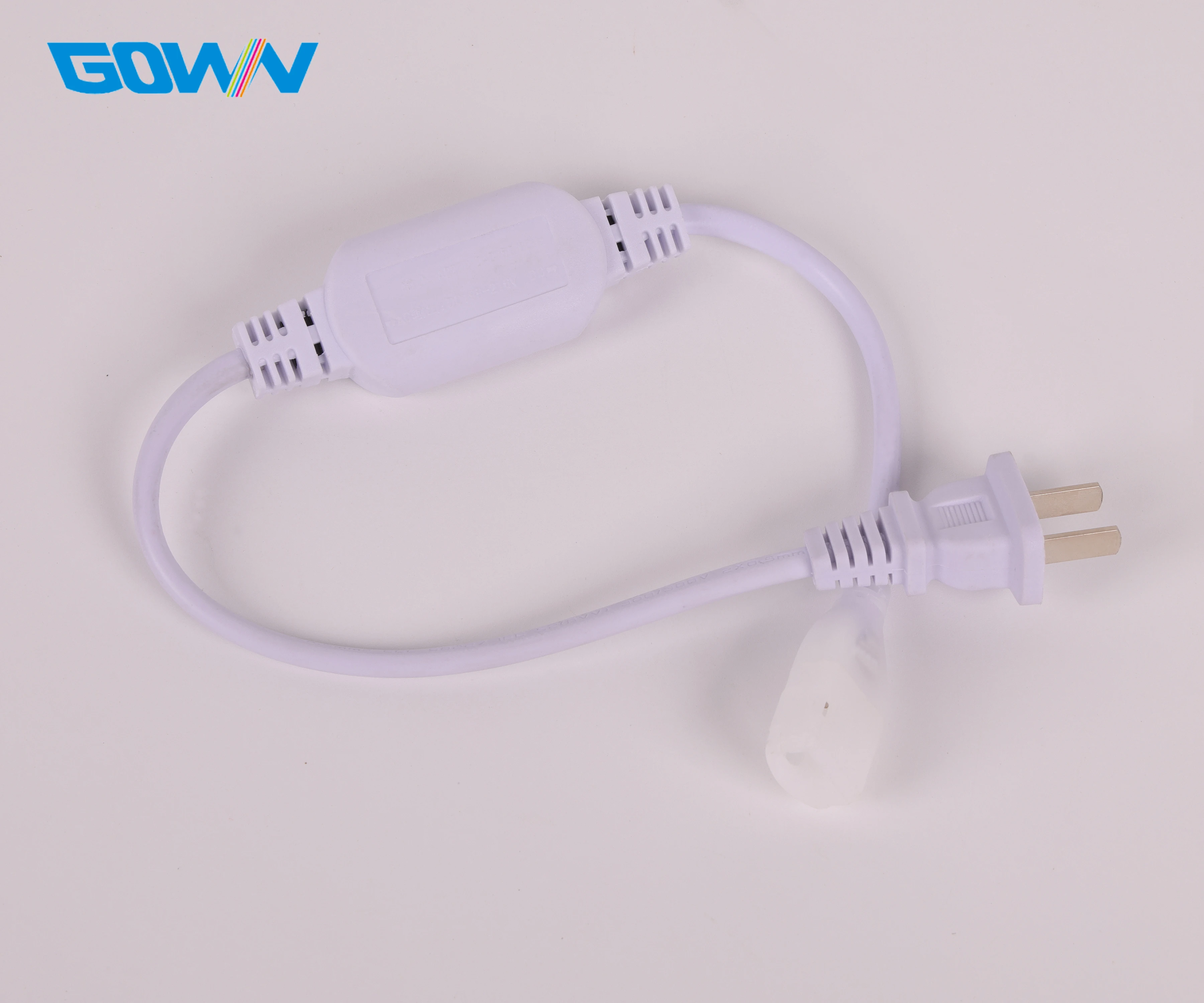 led neno strip light us power cord with plug 220V 110V neon led charging plug