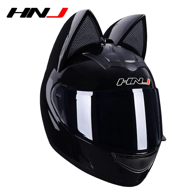 Factory Price new design mini Helmet Four Seasons cartoon nitrinos cat ear helmet upgrade