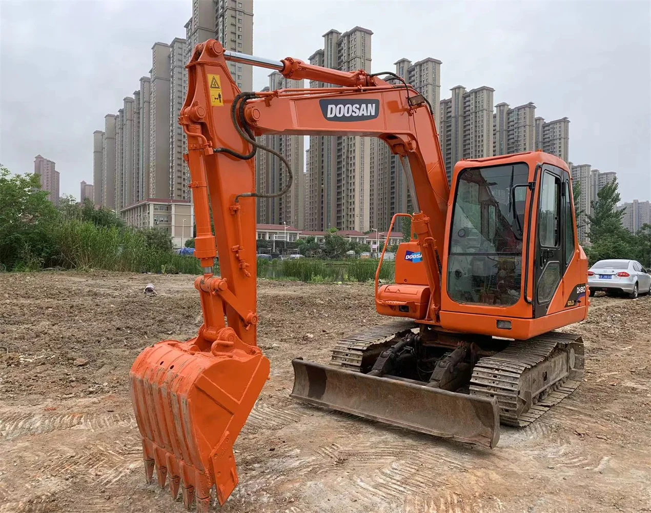 Original Korea Doosan Excavator Used Mini Doosan 80h Crawler Excavator for earth-moving with good condition