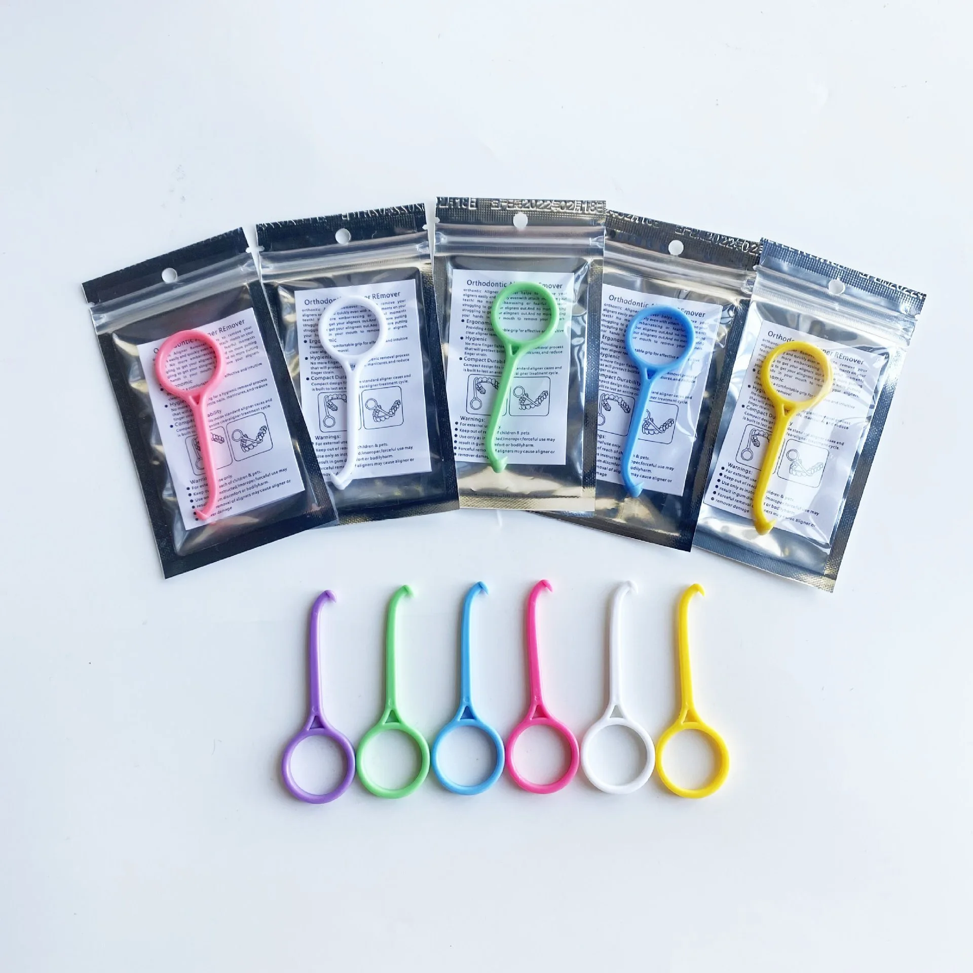 Product Extractor Retainer Removal Orthodontic Aligner Remover Brace Hot Sale Colorful Dental Disposable Adult CE 3 Years Manual