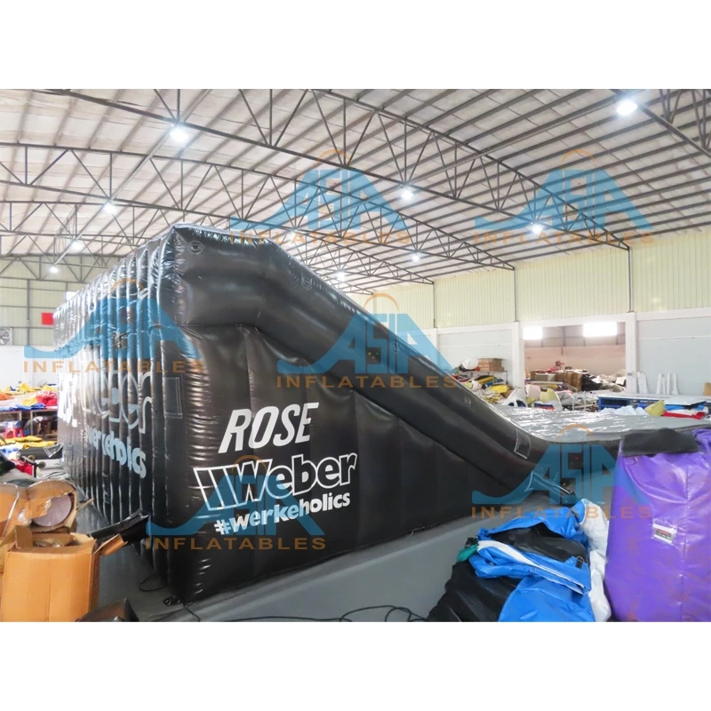 Extreme Sport Big Inflatable Mountain Bike Airbag Inflatable Landing Ramp Airbag Inflatable Jump Stunt Airbag