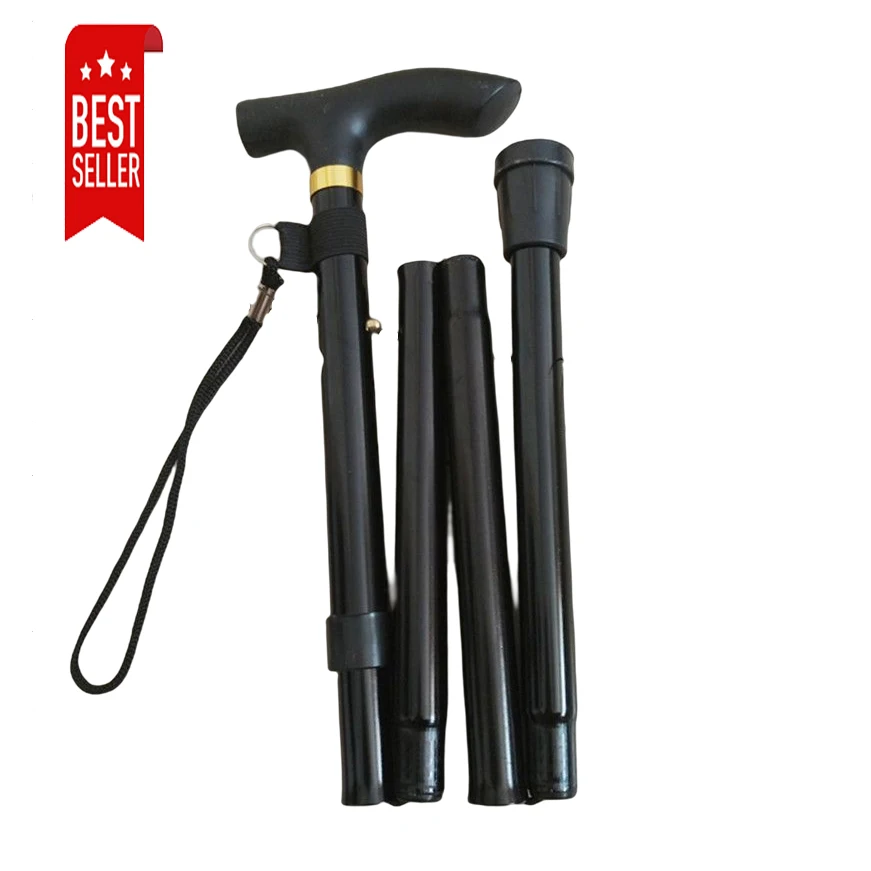 Good price folding cane walking aid stick blind colorful sensory walking stick