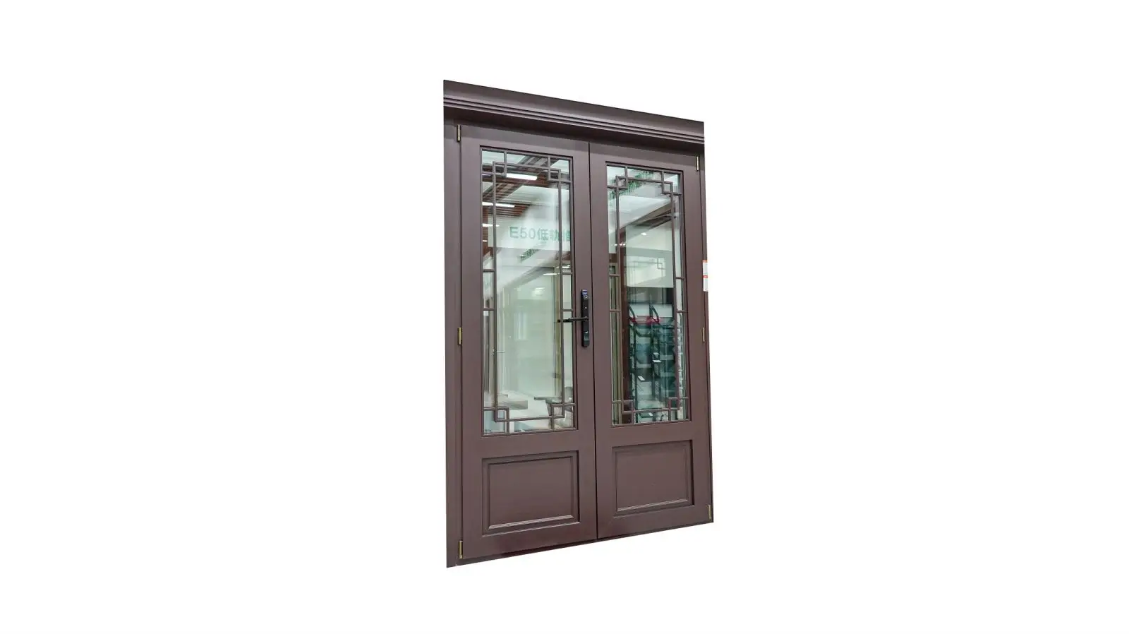 customized aluminum casement window casement window type The hardware comes from Germany Smart door lock is optional
