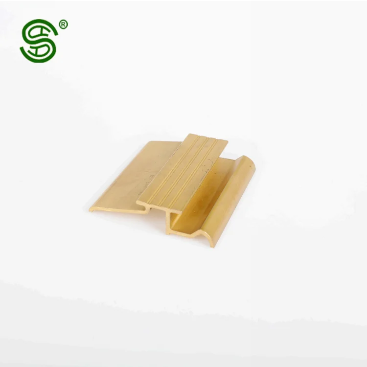 Indoor decorative non-slip stair nose strip anti-slip commercial stair nosing strip