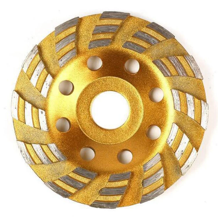 Factory sale three rows diamond grinding cup wheel