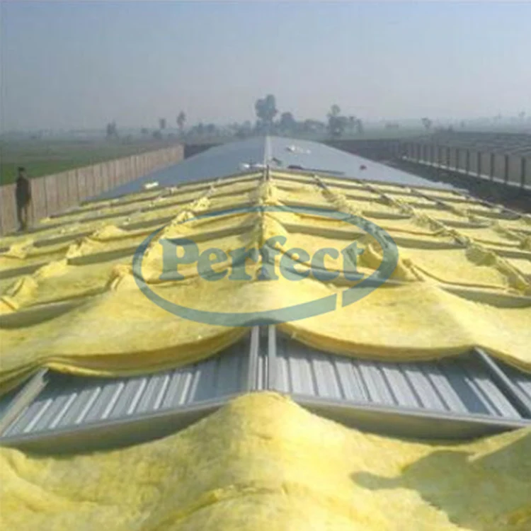 Factory Price Glass Wool Fiberglass Insulation Blanket Glasswool Roll Fiber Glass Wool Batt With Aluminium Foil