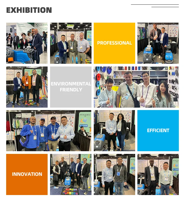 SHUOJIE SJ15 High Quality Hand Push Industrial Floor Cleaning Machine Good Price Floor Scrubber