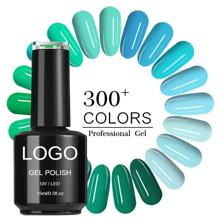 Nail Factory 342 Colors UV Nail Gel Art Design 15ml Soak off Gel Polish for Salons Free Sample Box