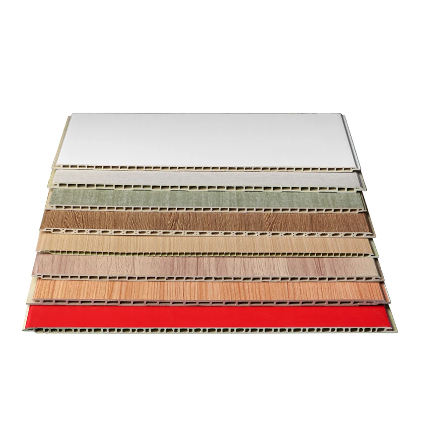 Store Wood Bedroom Design Interior Decoration Fireproof Panels Wpc Wall Panel