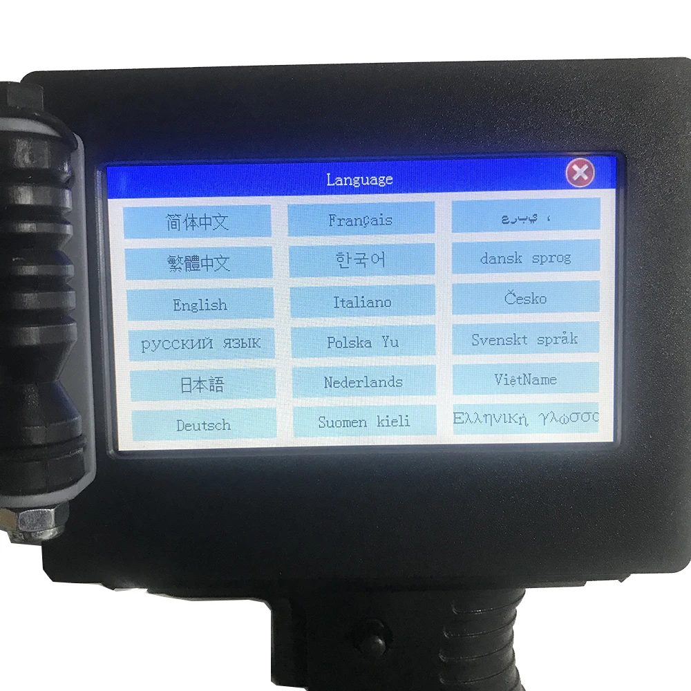 Coditeck 25.4mm handheld barcode/label catritdges for inkjet printer