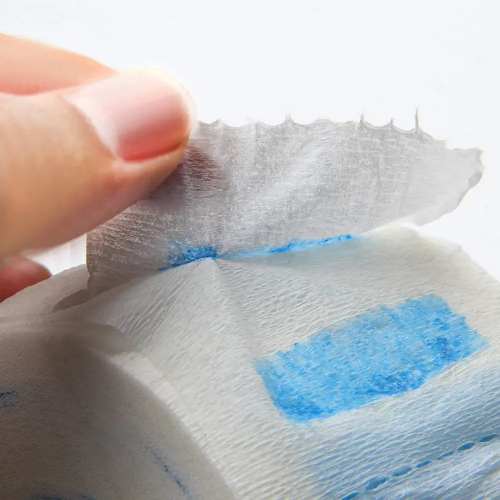 Barber Salon Hairdressing Disposable Elastic Paper Collars Barber Paper Neck Strips for Hair Cutting