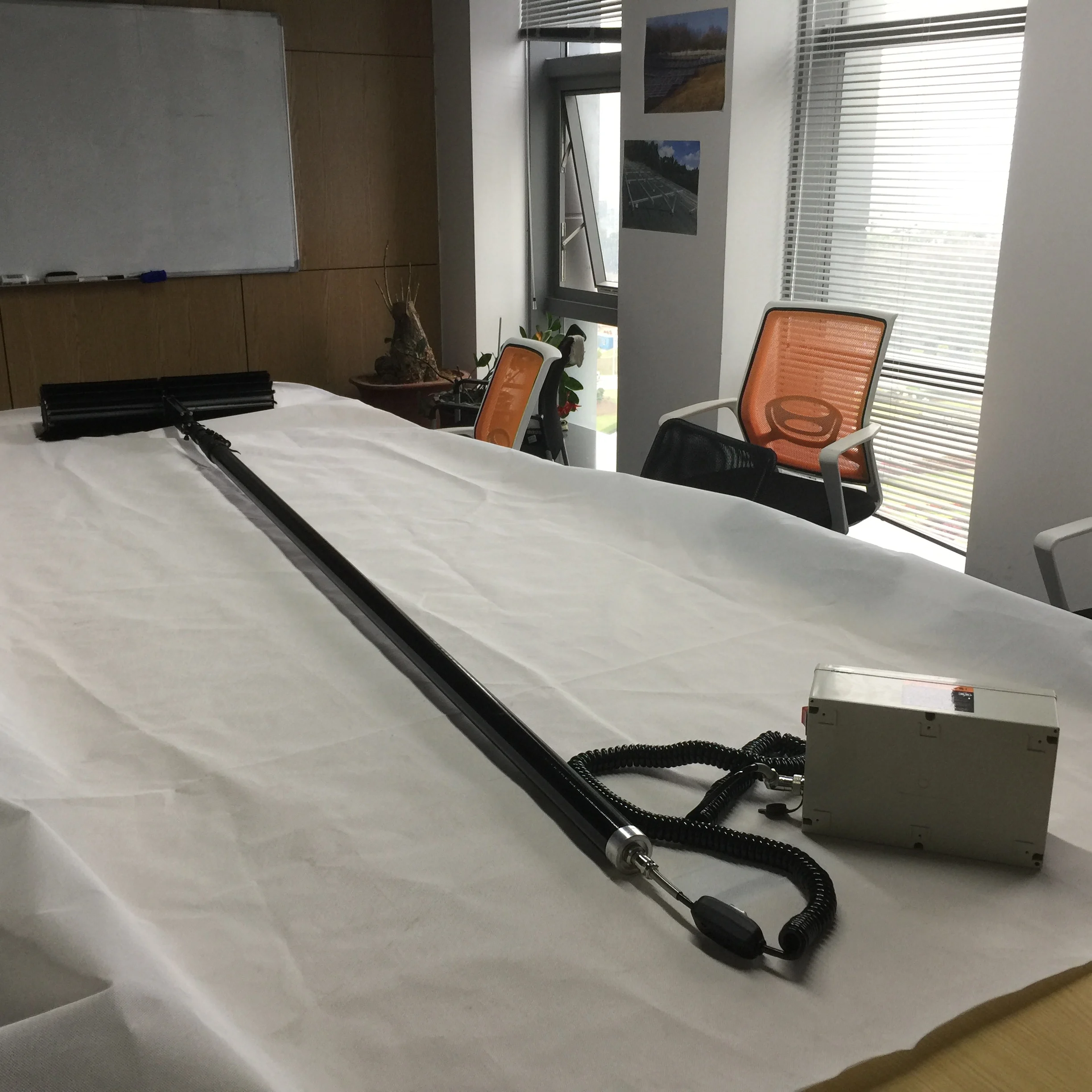 S-9 Automatic Solar Panel Cleaning Robot 3.6M Solar Panel Cleaning Machine for PV Tools Clean