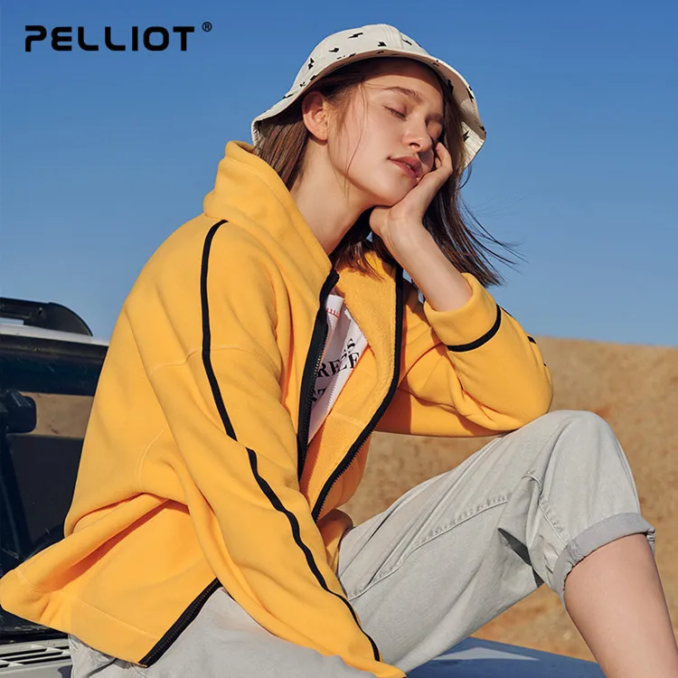 
High quality autumn and spring women windbreaker jacket sports zip up fleece jacket with custom logo 