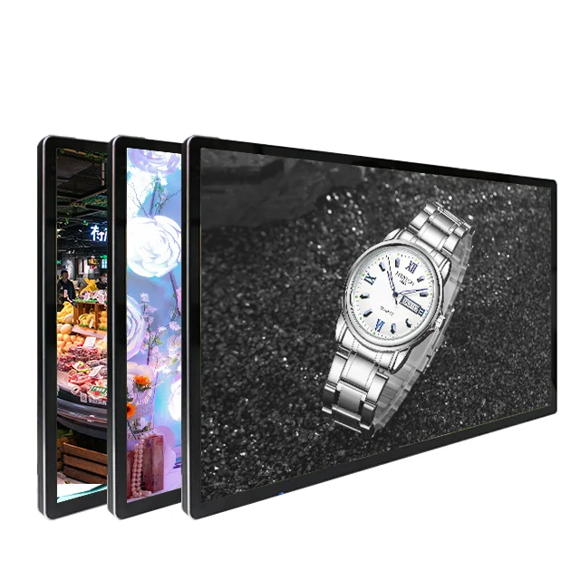 50 дюймов настенный ЖК-дисплей Digital Signage Indoor Android рекламный экран цифровая доска меню для ресторана быстрого питания