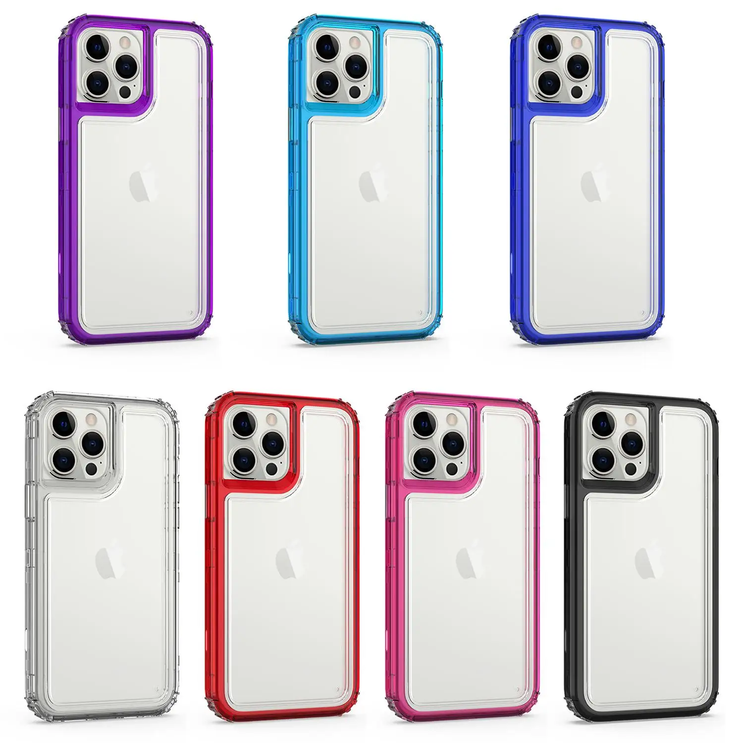 Amazon Hot Selling Crystal Transparent Phone Protective Case For Iphone 13 Series