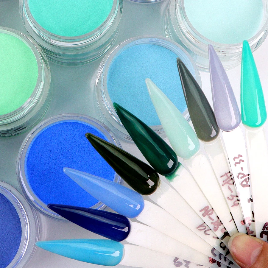 52 Colors Best Price Factory Private Label in Bulk Nails Color System Nail Dipping Nail Acrylic Powder