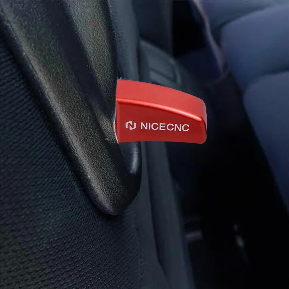 NiceCNC Aluminum Pair Seat Release Lever Kits For Ford Mustang 2005 2006 2007 2008-2014 #5R3Z-6362762-AAC