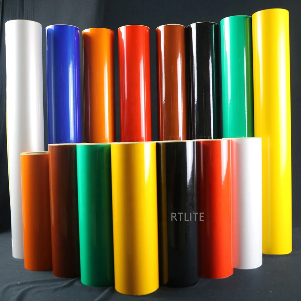 3300 Commercial Grade Reflective Vinyl PVC Solvent Printing Advertisement Reflective Film