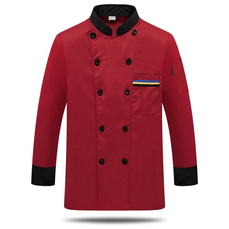 
Cheap Price Restaurant Kitchen Cookwear Chef Cook Uniform Chef Jacket Coats 