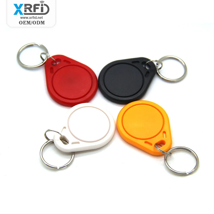 In-Stock 13.56mhz Proximity RFID Keyfob Tag Access Control NFC Keychain