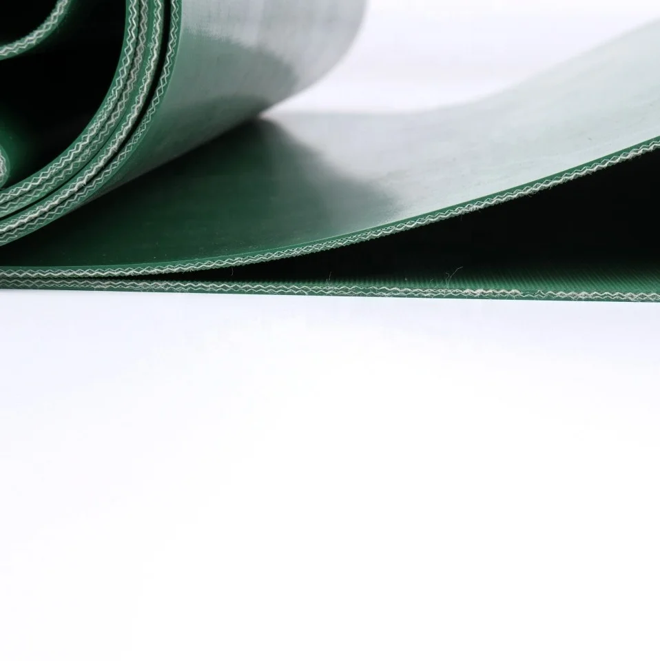 polyurethane round construction conveyor belt for weighing and labeling machine