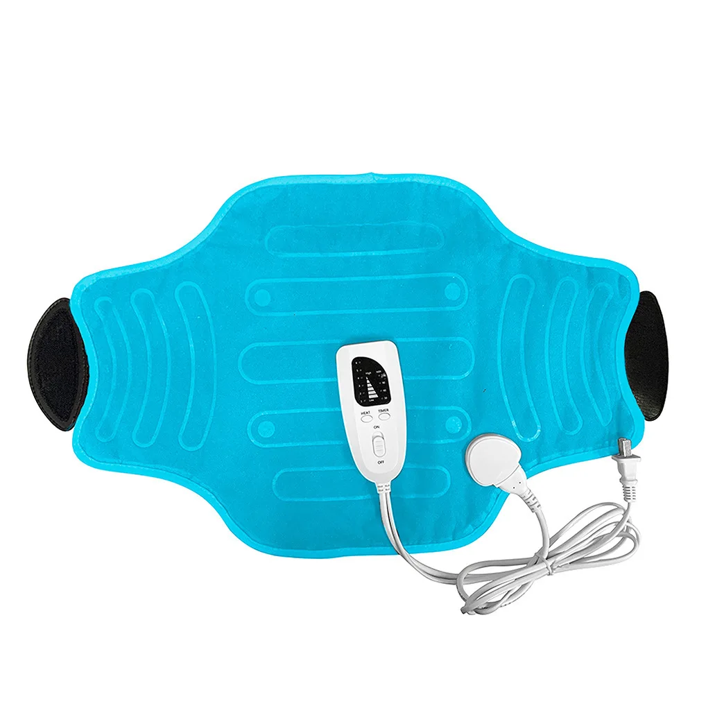 New Woman Home Use Heating Belt 6 Modes Back Pain Relief Menstrual  Electric Heating Waist Belt Wrap Therapy Heat Pads
