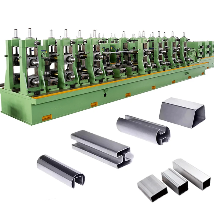 Factory Produce High-Frequency  Carbon steel Welding Machine Round&Square Pipe Production Line