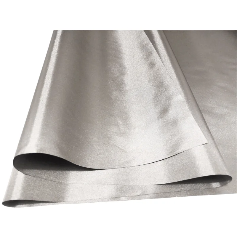 RFID Blocking Conductive EMF Protective Woven Pure 100% Silver Faraday Fabric