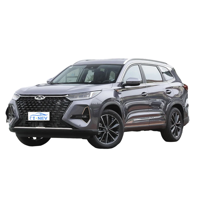 Cherry Tiggo 8 PLUS Kunpeng e + 4-колесный электрический внедорожник с гибридной технологией китайские электромобили
