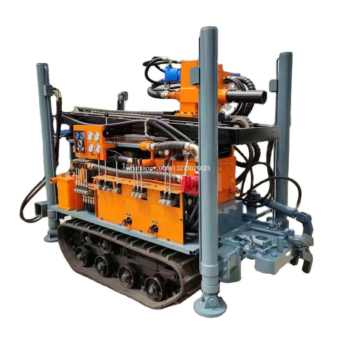 180m Drilling Depth Drilling rig Crawler Mounted Water Well Drilling Rig Machine