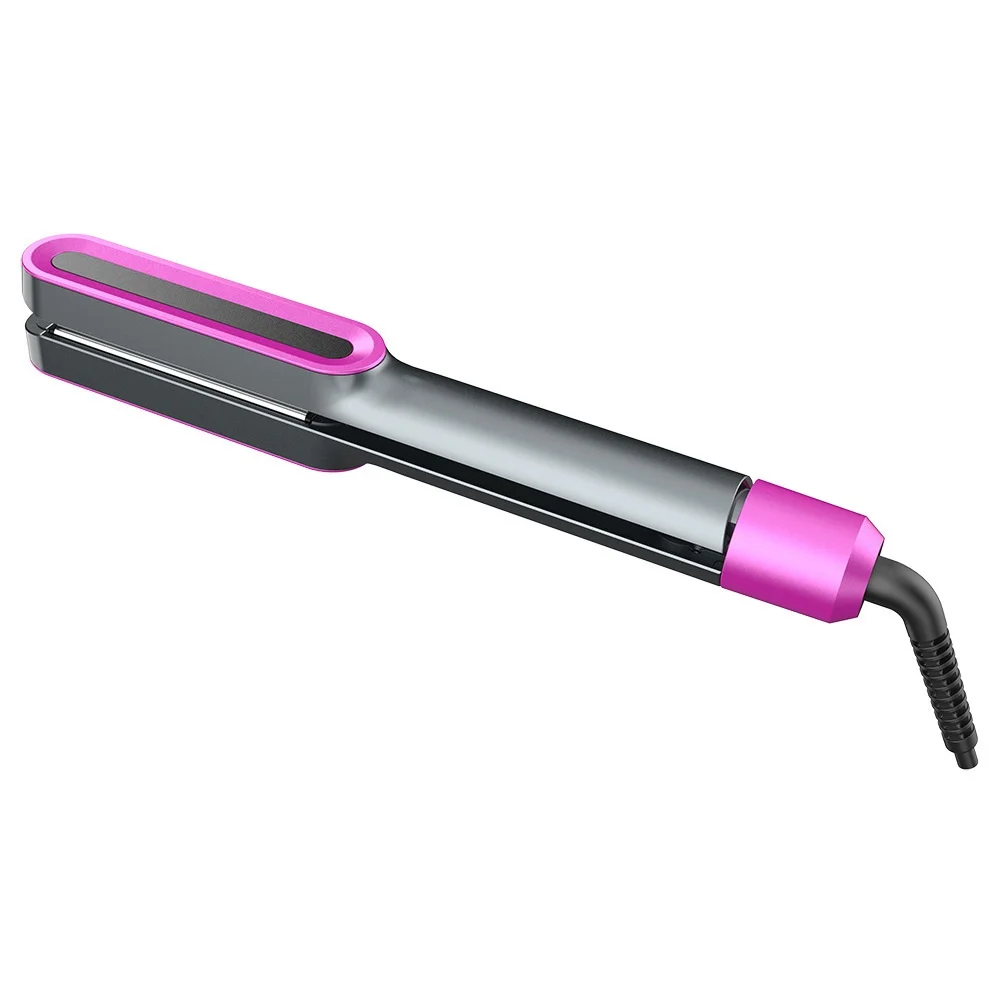 Korean Infrared Professional Rebonding Flat Iron Automatic Rotating 3 in 1 Flat Plates Hair Straightener