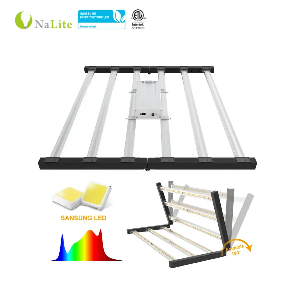 Nalite Full Spectrum Led Grow Light With Red 750Nm Ir Uv For Indoor Plants Replacing Gavit Hps 1000W