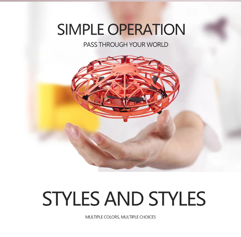 2021 the Flying UFO Hover orb pro Saucer Toy Boomerang Spinner Ball