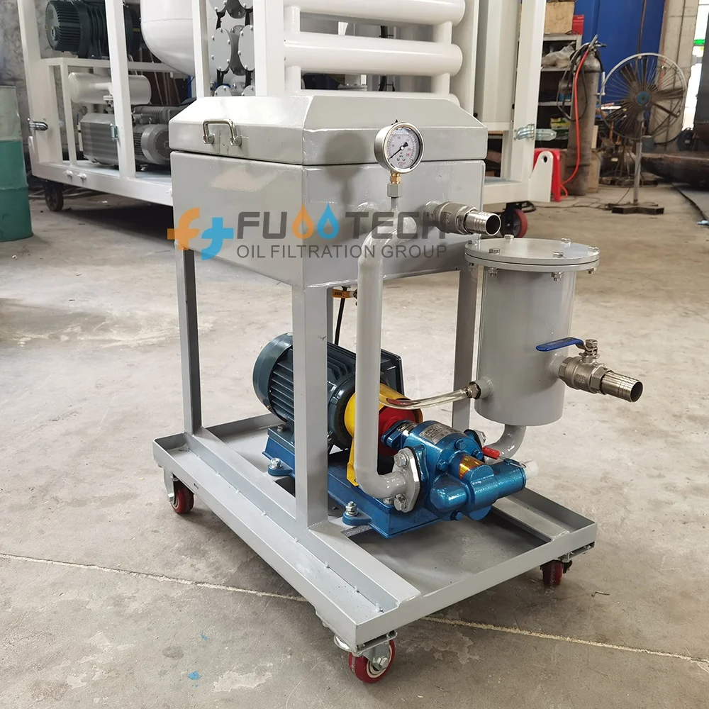 2024 Portable FuooTech PL Series Plate Frame Pressurized Type Oil Purifier Machine