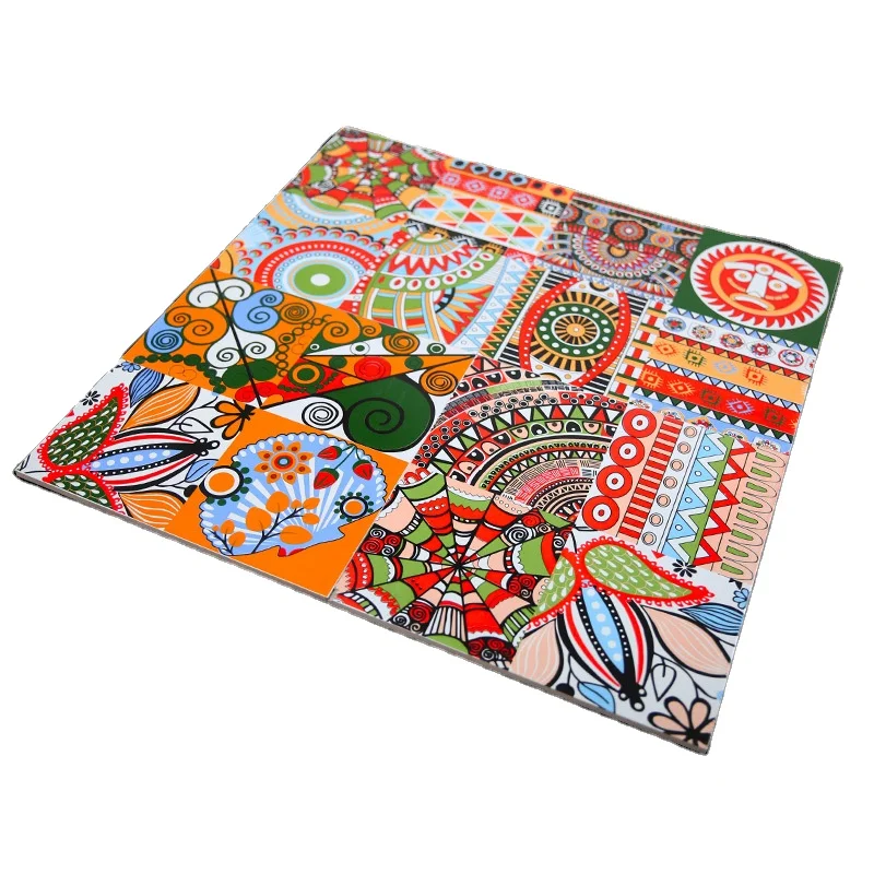 Retro Chinese Style Colorful Personality Color Pattern Wall Tile Small Floor Tiles