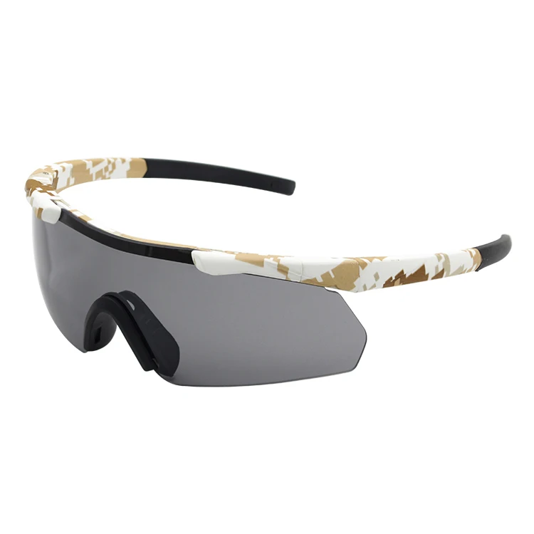 New Arrival Shooting Sunglasses Camouflage shooting glasses Safety attack optical tactical glasses with vision adjustment