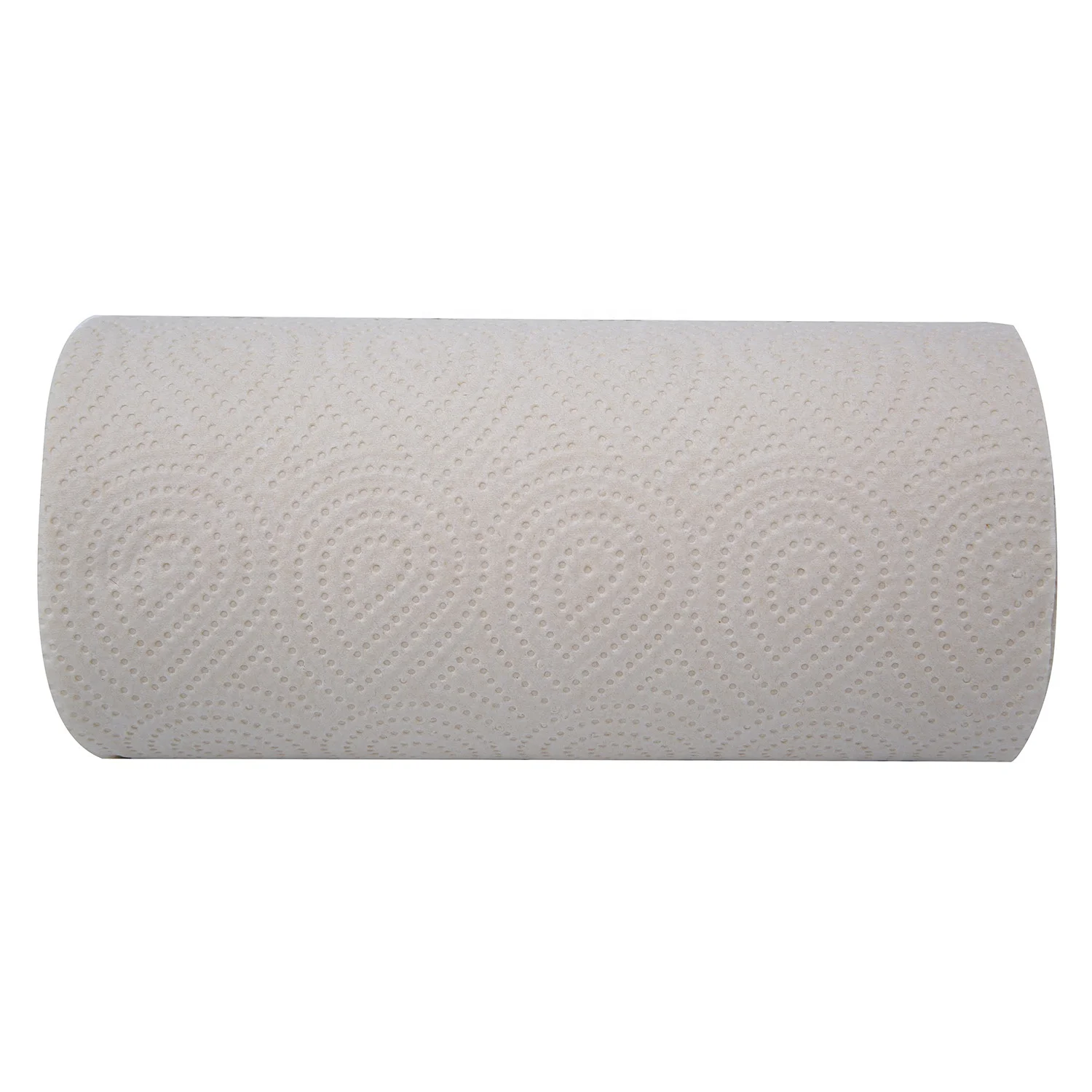 Extra Absorbent Bamboo Pulp Kitchen Paper Towel Roll Commercial Nice Butterfly Pattern Emboss for Home Office Use