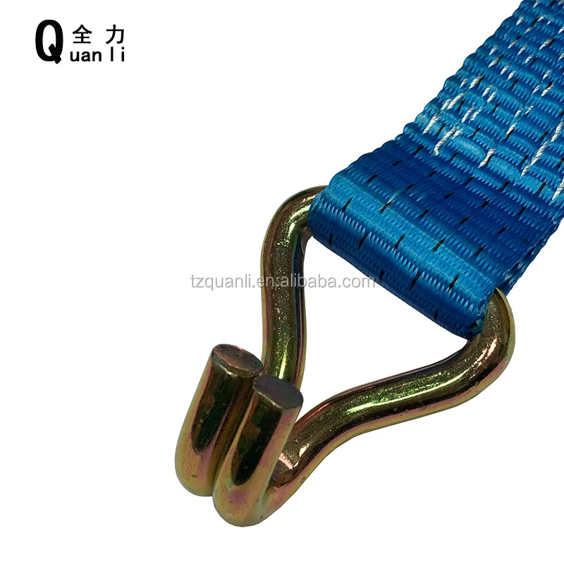 
25mm 1.5T All steel galvanized Double J hook for ratchet buckle 
